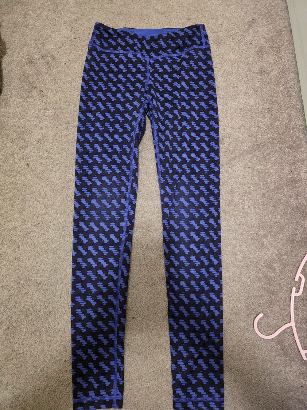 Ivivva Blue Patterned Active Leggings